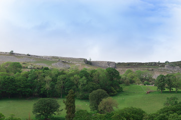 Fototapeta premium panorama of countryside