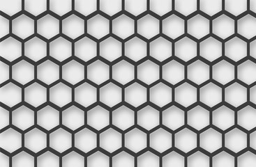 Honeycomb style pattern for textile, wrapping, product design. Illustration.
