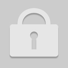 external lock icon