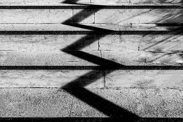 Lights and shadows in the urban landscape