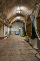 Factory of vintage wines and cognacs