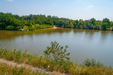 lonely body of water in the Tavrian steppe.