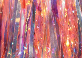 Pearl light pink purple Merry Christmas and  New year abstract winter holidays wallpaper  with...