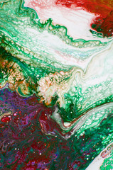 acrylic, paint, abstract. Closeup of the painting. Colorful abstract painting background. Highly-textured oil paint. High quality details. Marbling. Marble texture. Paint splash. Colorful fluid