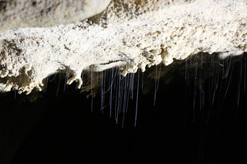 Inside a cave Borneo