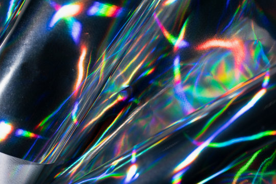 Reflection of light on holographic foils