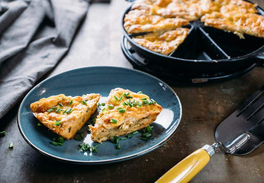 Food: Zucchini cheddar cheese scones