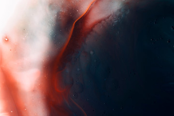 Space background colorful nebula