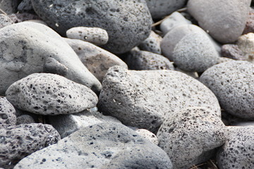 stones on beach
