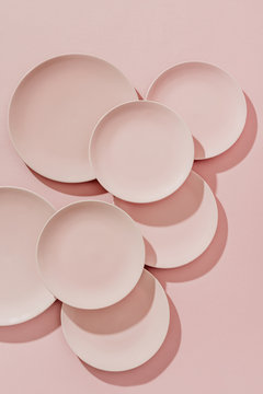 Pink plates