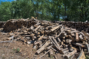 Firewood in households