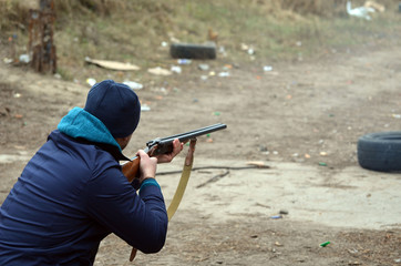 Unformal shooting range near Kiev.
