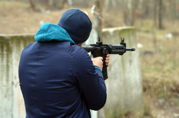 Unformal shooting range near Kiev.