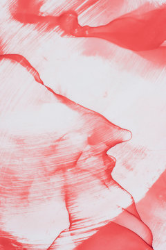 Abstract coral color fluid background