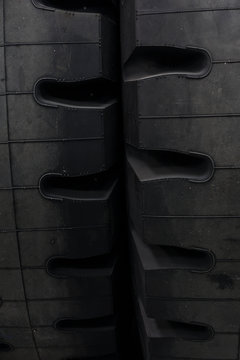 Surface of brand new tire