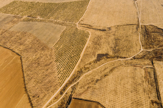 Aerial view of landscape in China