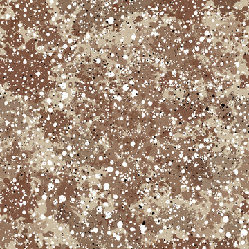 Ink spots and stains on a light brown natural view  background.