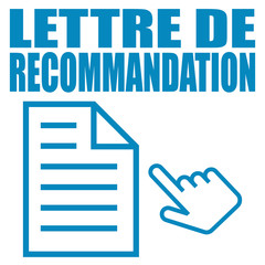 Logo lettre de recommandation.