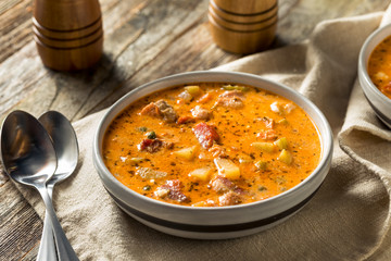 Homemade Seattle Smoked Salmon Chowder