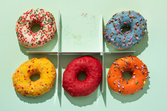 Fototapeta donuts