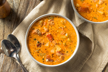 Homemade Seattle Smoked Salmon Chowder