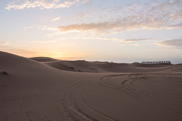 Obraz na płótnie Canvas Deserto del Sahara, Marocco 