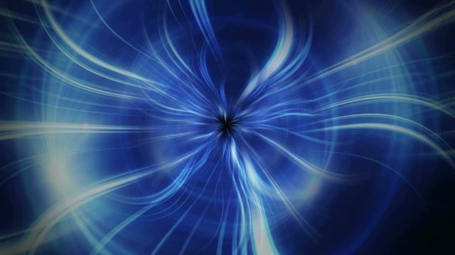 Abstract Cyberspace Animation Background, Loop, 4k