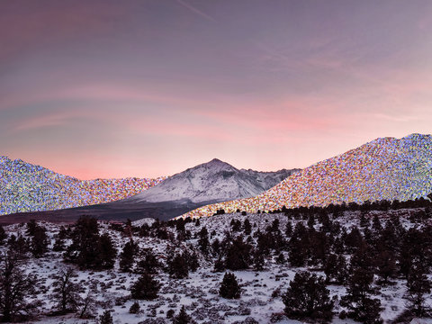 Valley of the Rainbow Mountains