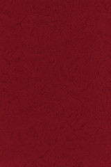 Burgundy Red Embossed Art Paper Texture Retro Vintage Background, Natural Vertical Rough Craft Sheet Textured Macro Closeup Pattern, Blank Empty Large Detailed Copy Space
