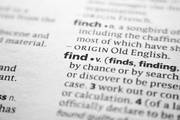 Word or phrase Find in a dictionary.