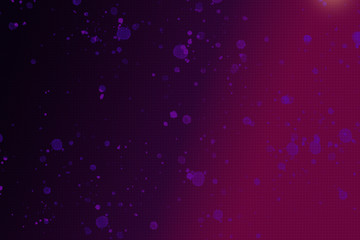 Paint stains on a purple and pink gradient abstract background with wavy patterns