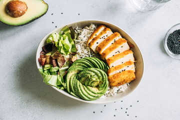 Healthy ""Buddha Bowl""