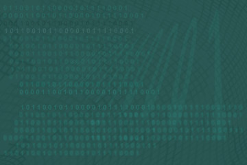 Digital background with number