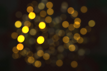 Fototapeta premium Abstract circular bokeh background of Christmaslight