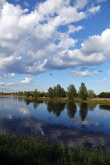 Obraz premium Klarälven bei Karlstad in Schweden