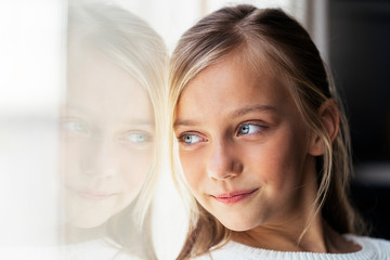 Portrait of little girl