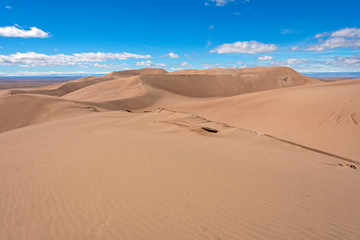 Fototapeta na wymiar Looking Across the Sand Dunes