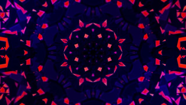 Flower Like Animated Wall Video Background Loop