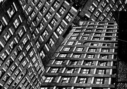Low res photo-montage of architecture.