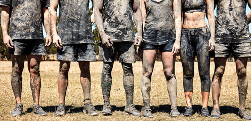 team in the thick of it