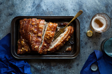 Pork belly roast