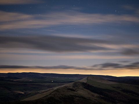 Night Sky from Mam Tor