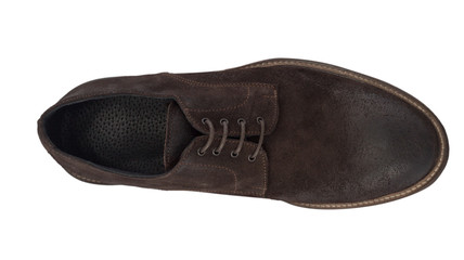 italian leather shoes, boots , moccasin, sport shoes,sole,  on a perfect white background, stock...