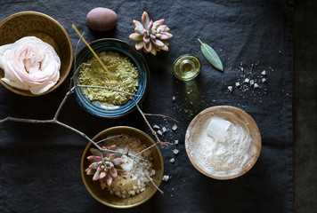 Natural beauty products and essential oils