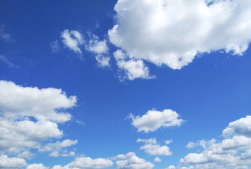 Fototapeta premium blue sky with clouds