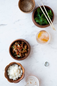 Wok Stir Fried Hot and Spicy Chicken
