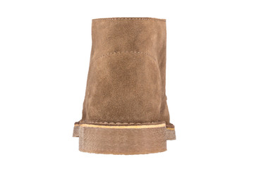 italian leather shoes, boots , moccasin, sport shoes,sole,  on a perfect white background, stock photography