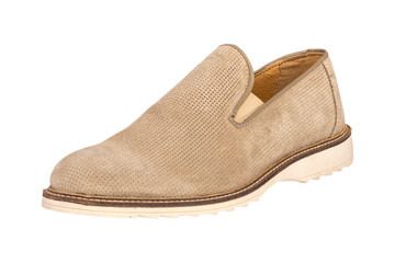 italian leather shoes, boots , moccasin, sport shoes,sole,  on a perfect white background, stock photography