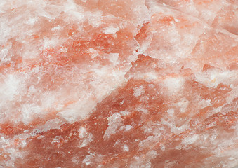 Texture of medicinal salt