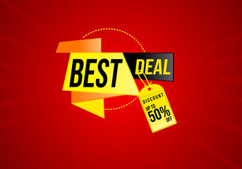 Sales banner template